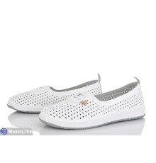 Балетки жіночі на літо (8 пар р.36-41) білий  "Kenoa"