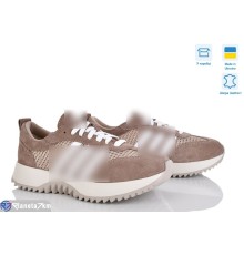 Кросівки жіночі на літо (6 пар р.36-41) коричневий  "STELUSA"