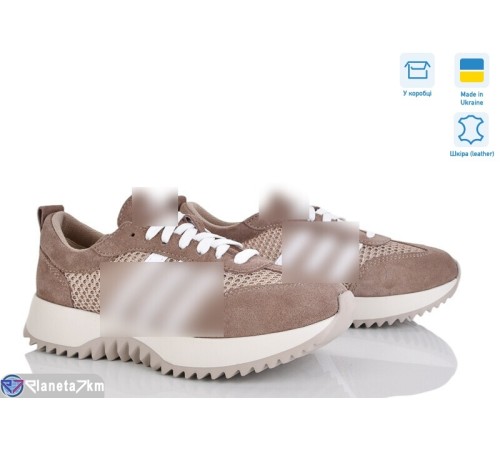 Кросівки жіночі на літо (6 пар р.36-41) коричневий  "STELUSA"