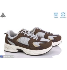 Кросівки жіночі (8 пар р.36-41) коричневий  "STILLI Group"