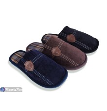 Тапки чоловічі на весну/осінь (12 пар р.41-46) мікс  "ELMA"