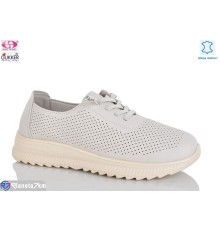 Кросівки жіночі на літо (8 пар р.36-41) бежевий  "Gukkcr"