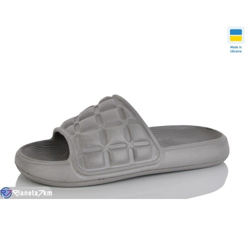 Шлепки жіночі на літо (6 пар р.36-41) сірий  "Melinda"