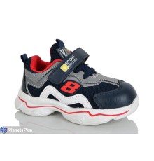 Дитячі кросівки на весну/осінь (8 пар р.21-26) синій  "Laifakids"