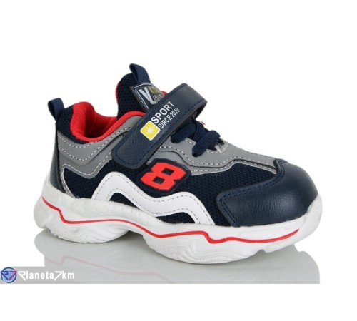 Дитячі кросівки на весну/осінь (8 пар р.21-26) синій  "Laifakids"