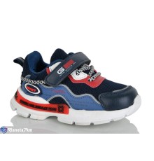 Дитячі кросівки на весну/осінь (8 пар р.21-26) синій  "Laifakids"