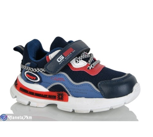 Дитячі кросівки на весну/осінь (8 пар р.21-26) синій  "Laifakids"