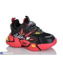 Дитячі кросівки на весну/осінь (8 пар р.21-26) чорний  "Laifakids"