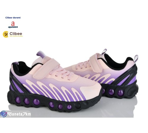 Дитячі кросівки на весну/осінь (6 пар р.31-36) рожевий  "BELIES-D"