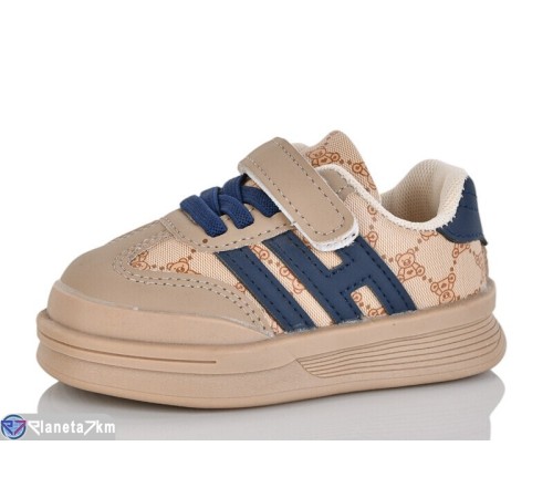 Дитячі кросівки на весну/осінь (10 пар р.16-20) коричневий  "HIGULA"