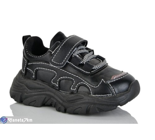 Дитячі кросівки на весну/осінь (10 пар р.21-25) чорний  "HIGULA"