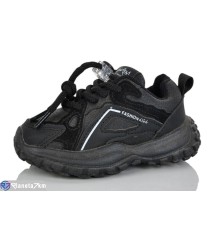 Дитячі кросівки на весну/осінь (10 пар р.21-25) чорний  "HIGULA"