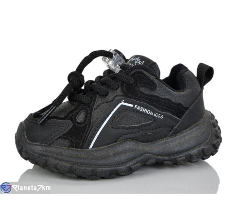 Дитячі кросівки на весну/осінь (10 пар р.21-25) чорний  "HIGULA"