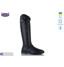 Чоботи жіночі на весну/осінь (6 пар р.36-40) чорний  "Garti"