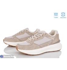 Кросівки жіночі на весну/осінь (8 пар р.36-41) бежевий  "Janna"