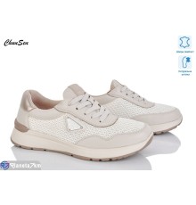 Кросівки жіночі на весну/осінь (8 пар р.36-41) бежевий  "Chunsen"