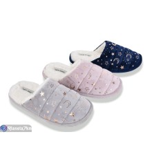 Тапки жіночі на весну/осінь (12 пар р.36-41) мікс  "Mirella"