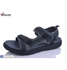 Сандалі чоловічі на літо (8 пар р.41-46) сірий  "Supo-Vegas"