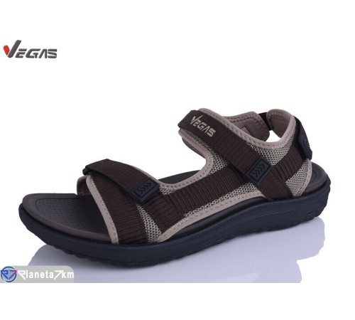 Сандалі чоловічі на літо (8 пар р.41-46) коричневий  "Supo-Vegas"