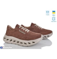 Кросівки жіночі на весну/осінь (6 пар р.36-40) коричневий  "FANio"