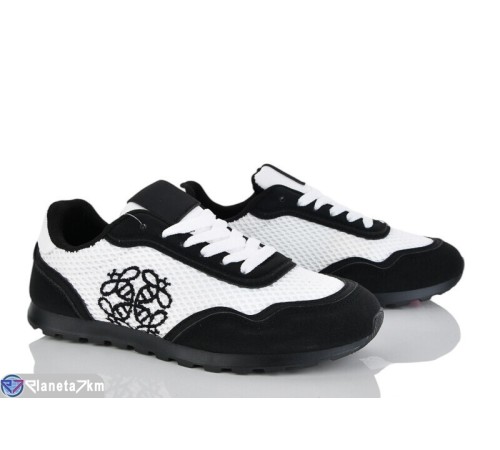 Кросівки жіночі на весну/осінь (8 пар р.36-41) чорний  "LOREDANA"