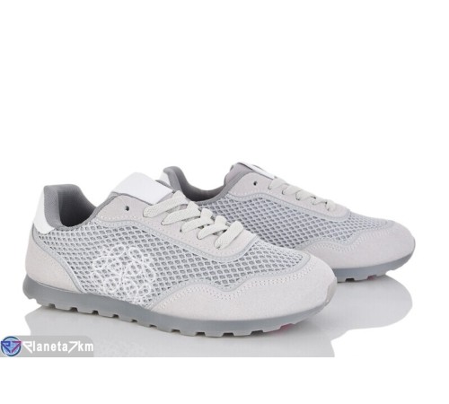 Кросівки жіночі на весну/осінь (8 пар р.36-41) сірий  "LOREDANA"