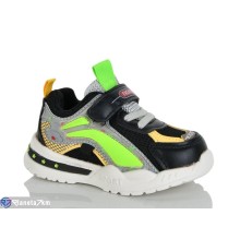 Дитячі кросівки на весну/осінь (8 пар р.21-26) чорний  "Laifakids"