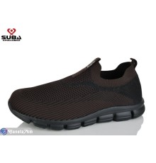 Кросівки чоловічі на літо (8 пар р.41-46) коричневий  "SUBA"