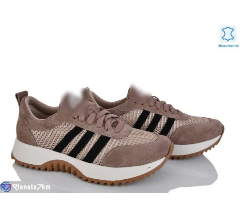 Кросівки жіночі на весну/осінь (6 пар р.36-41) коричневий  "STELUSA"