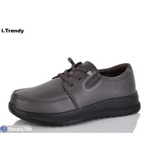 Туфлі жіночі на весну/осінь (8 пар р.36-41) коричневий  "Trendy"