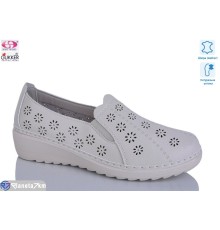 Туфлі жіночі на літо (8 пар р.37-42) бежевий  "Gukkcr"