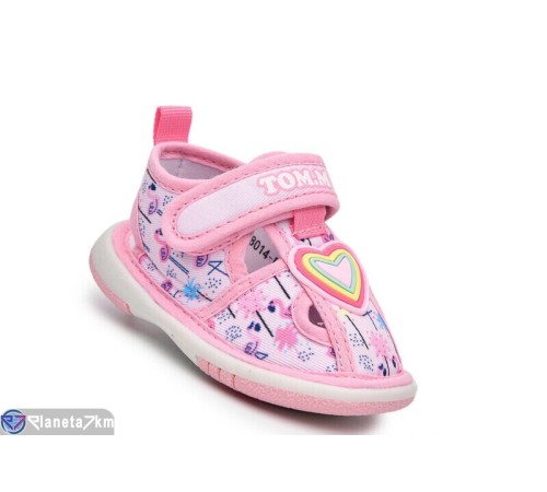 Дитячі босоніжки (24 пар р.17-22) рожевий  "TOMMY"