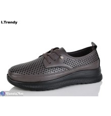 Туфлі жіночі на літо (8 пар р.36-41) коричневий  "Trendy"