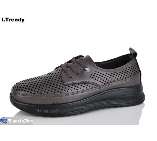 Туфлі жіночі на літо (8 пар р.36-41) коричневий  "Trendy"