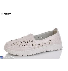 Туфлі жіночі на літо (8 пар р.36-41) бежевий  "Trendy"