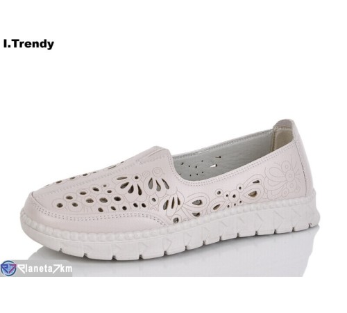 Туфлі жіночі на літо (8 пар р.36-41) бежевий  "Trendy"