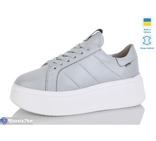 Кросівки жіночі на весну/осінь (6 пар р.36-40) сірий  "LINA"