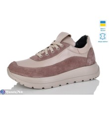 Кросівки жіночі на весну/осінь (6 пар р.36-40) коричневий  "LINA"