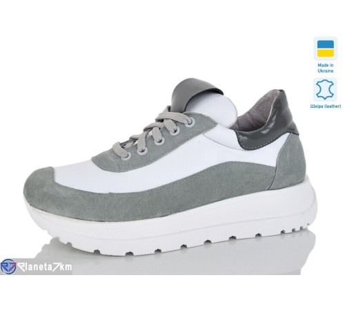 Кросівки жіночі на весну/осінь (6 пар р.36-40) білий  "LINA"