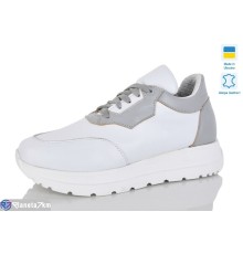 Кросівки жіночі на весну/осінь (6 пар р.36-40) білий  "LINA"