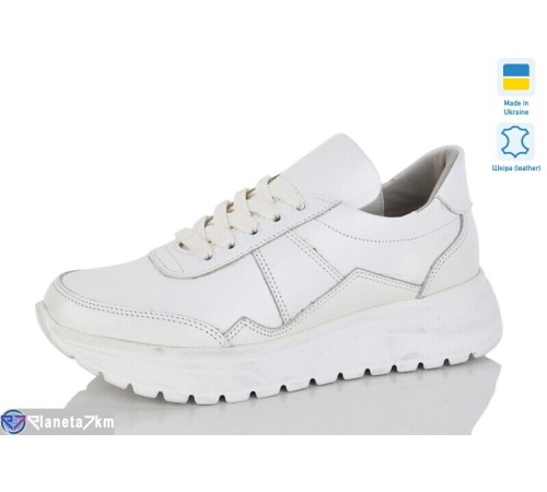 Кросівки жіночі на весну/осінь (6 пар р.36-40) білий  "LINA"