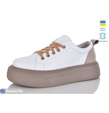 Кросівки жіночі на весну/осінь (6 пар р.36-40) білий  "LINA"