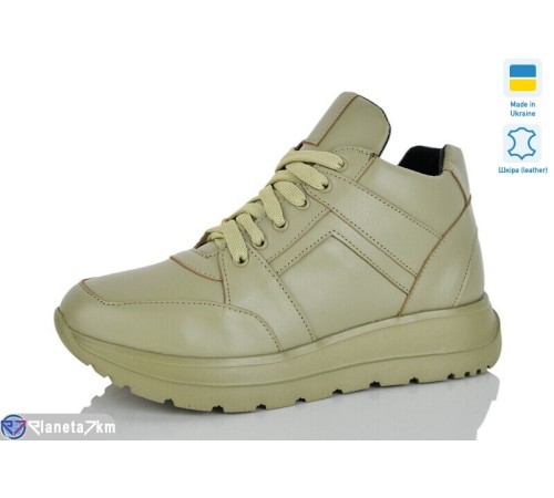 Кросівки жіночі на весну/осінь (6 пар р.36-40) зелений  "LINA"