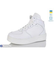 Черевики жіночі на весну/осінь (6 пар р.36-40) білий  "LINA"