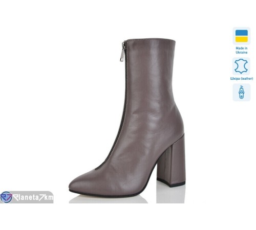 Черевики жіночі на весну/осінь (6 пар р.36-40) коричневий  "LINA"