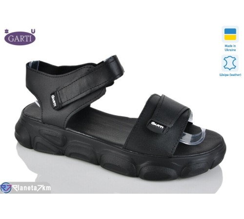 Босоніжки жіночі на літо (6 пар р.36-40) чорний  "Garti"