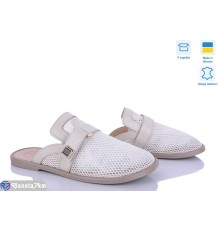 Шлепки жіночі на літо (6 пар р.36-40) бежевий  "Linda"