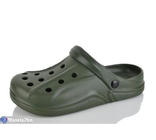 Кроки чоловічі на літо (8 пар р.40-45) зелений  "LULI"