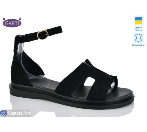 Босоніжки жіночі на літо (6 пар р.36-40) чорний  "Garti"