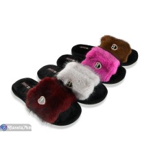 Тапки жіночі на весну/осінь (12 пар р.36-41) мікс  "IEFTIN"
